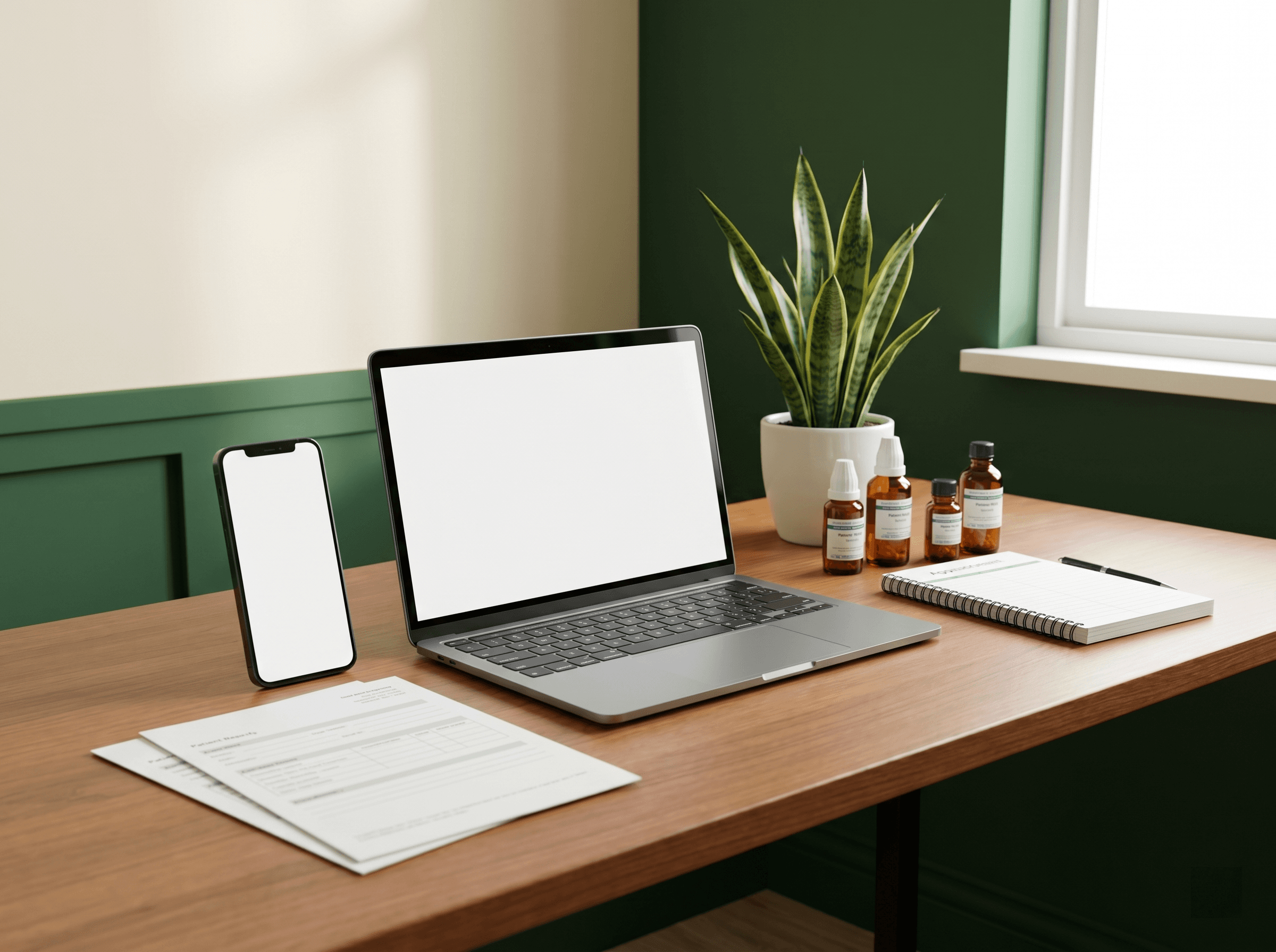 Online homeopathy consultation on a mobile phone